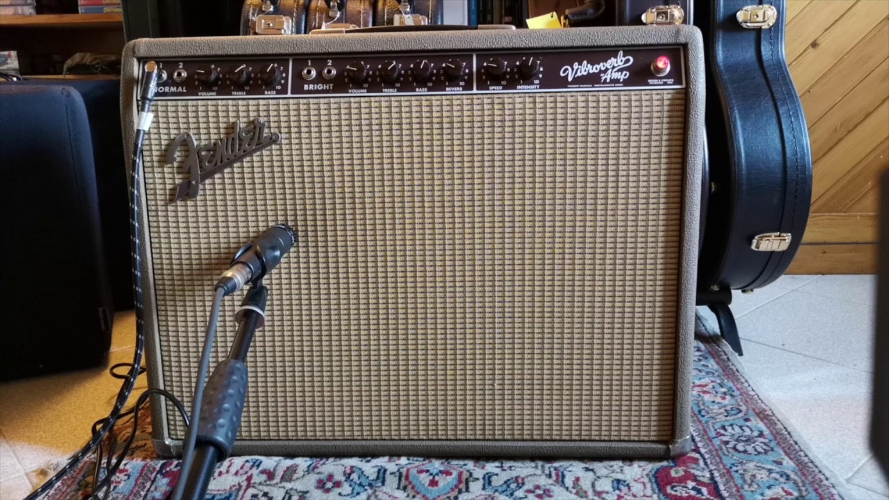 Fender 1963 Vibroverb Reissue Mint with Yamaha SG 3000 - Part 1