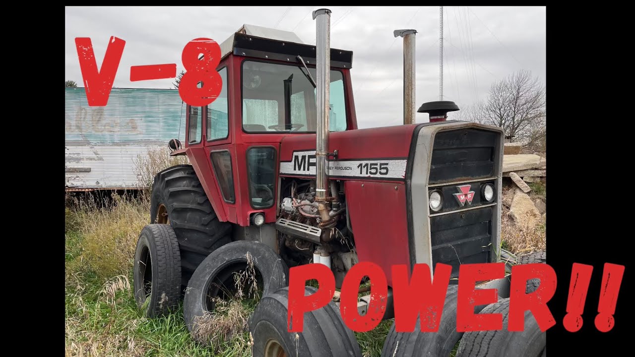Заведётся ли? Свалка Massey Ferguson 1155