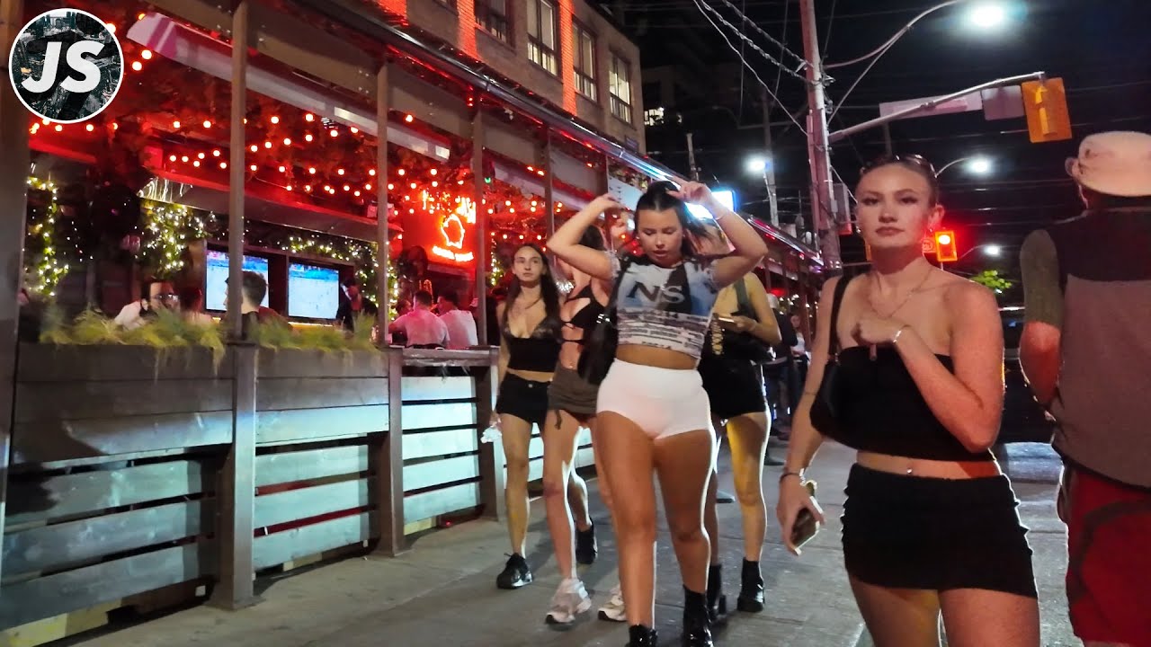 Downtown Toronto Nightlife on King West | Friday Walk (May 2024)