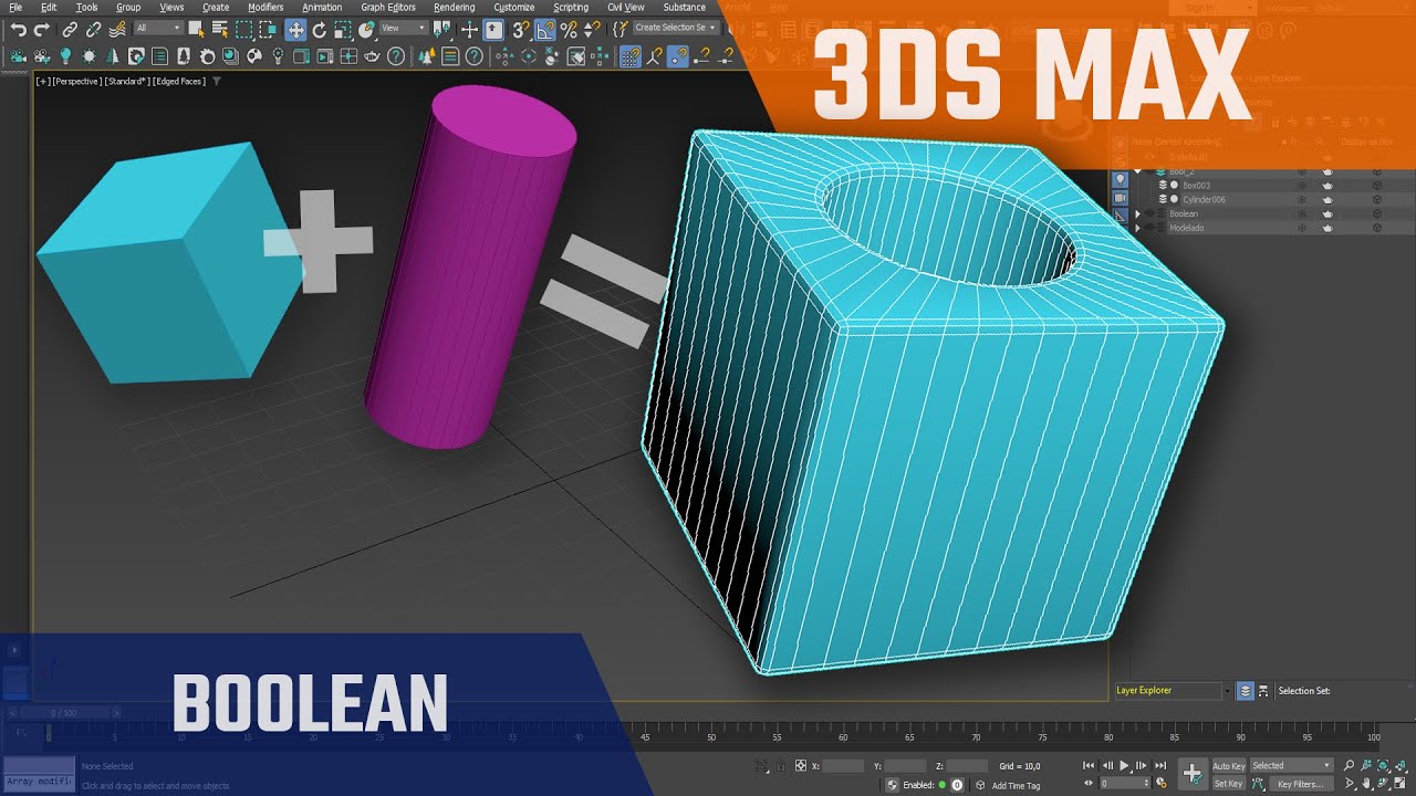 3DS Max | Boolean