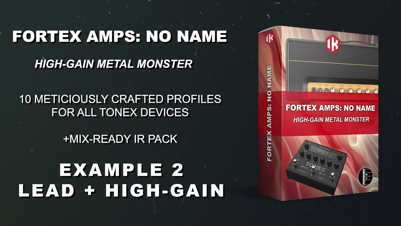 Fortex Amps: No Name | TONEX | DEMO VIDEO