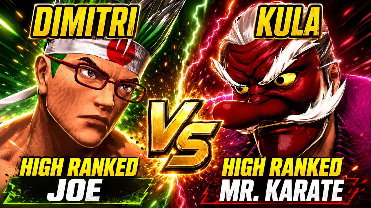 FF COTW ▰ DIMITRI (Joe) vs KULA (Mr. Karate) ▰ High Level Gameplay