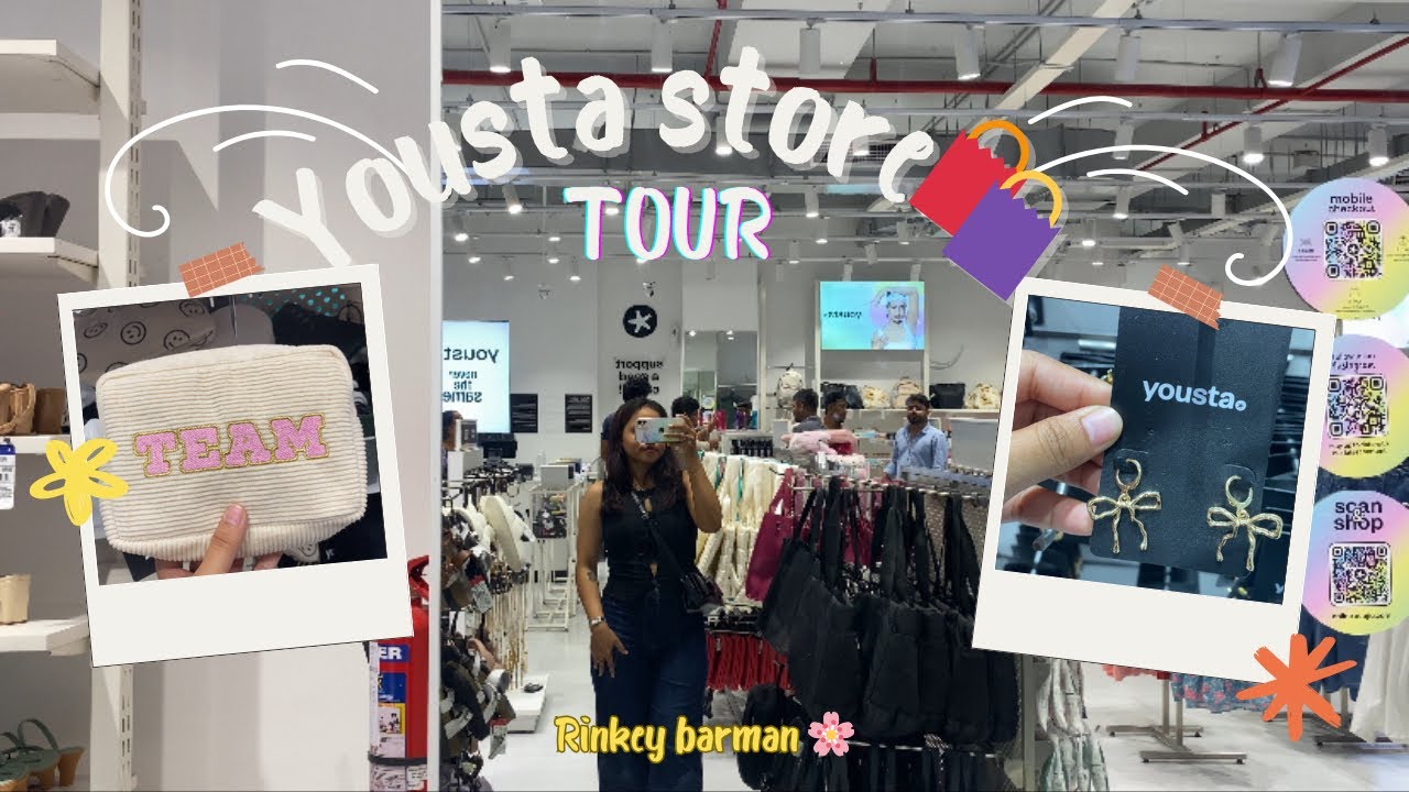 “First Time at Yousta Clothing Store | Jaipur’s Only Outlet Tour ✨🛍️” #trending #storetour #vlog 