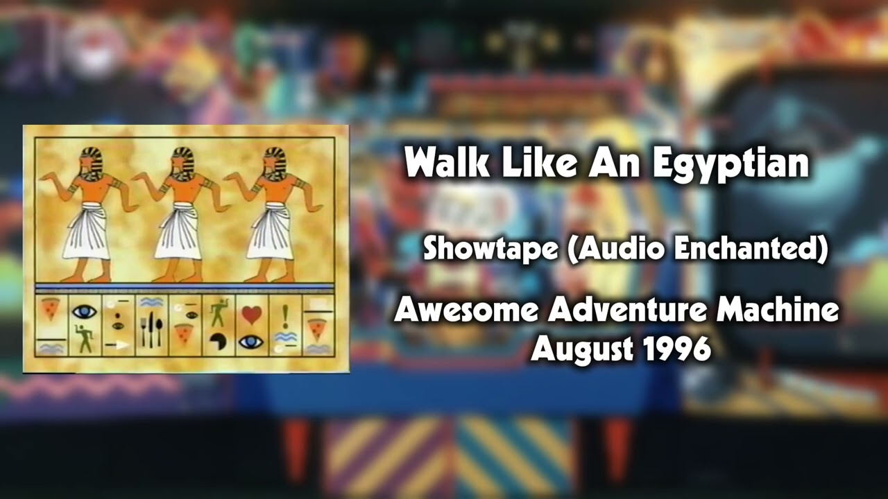Chuck E Cheese's - Walk Like An Egyptian (Single Enchanted) Awesome Adventure Machine 1996