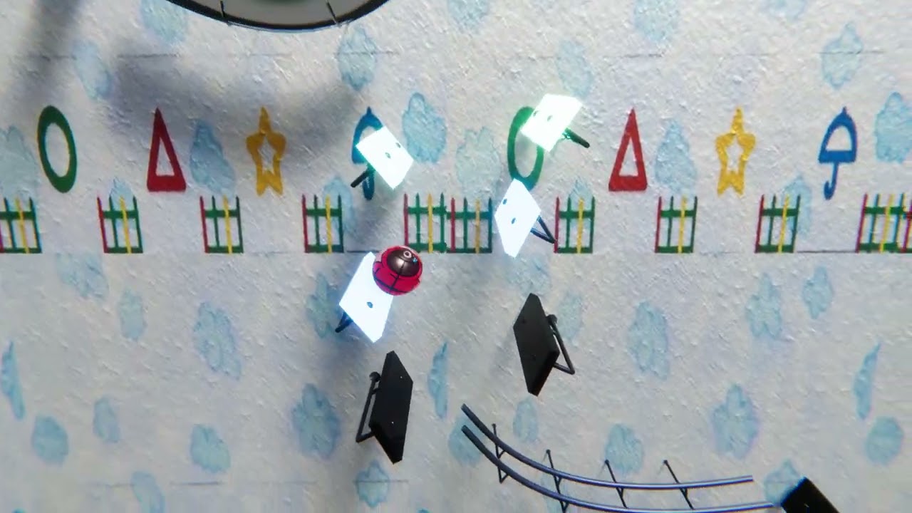 Squid Game 🎵 Round and Round | Marble Music Visual