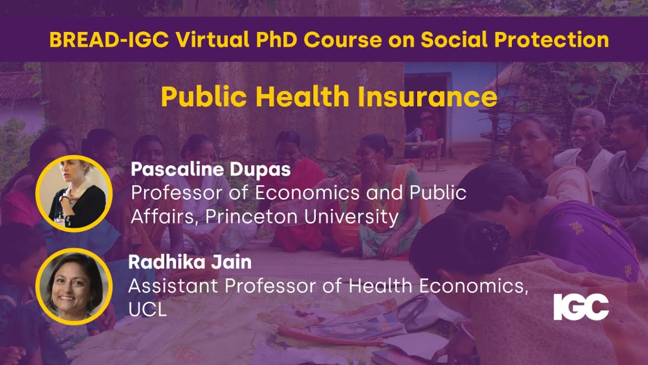 IGC BREAD Course on Social Protection Week 8