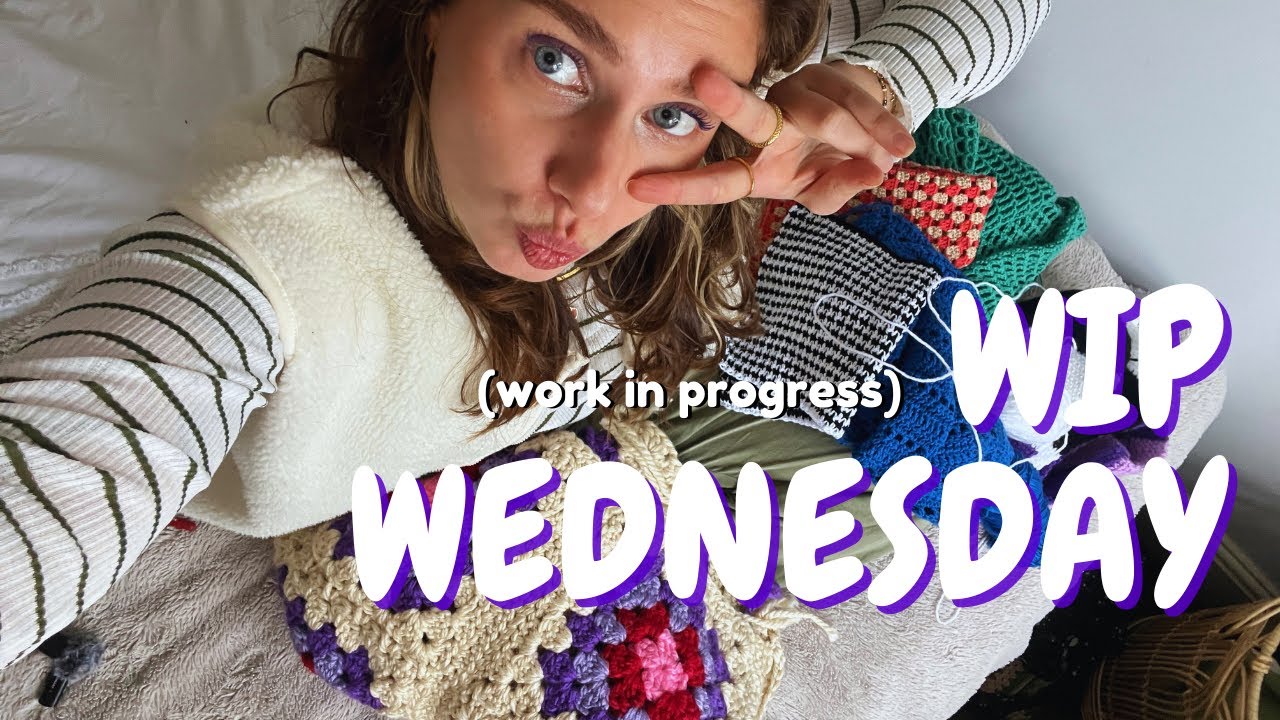 my current crochet WIP (work in progress) projects #1