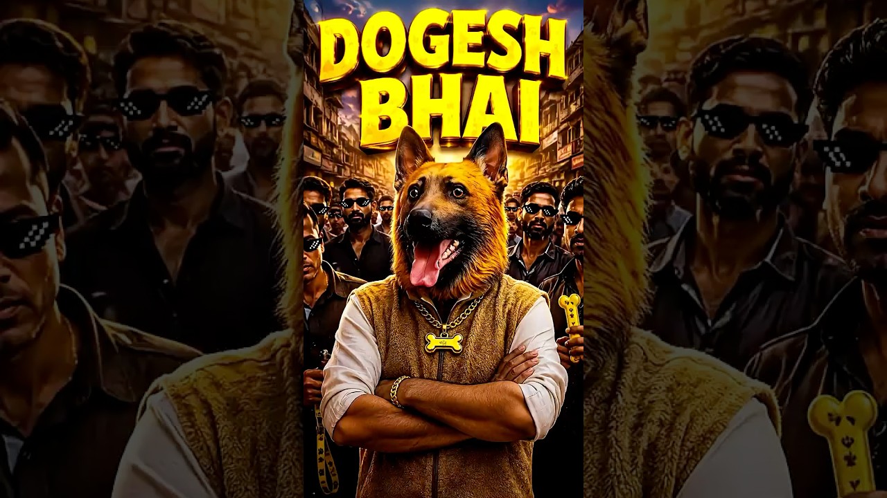 Khandwa Man Dresses as a Dog to Protest Stray Dog Crisis!😂