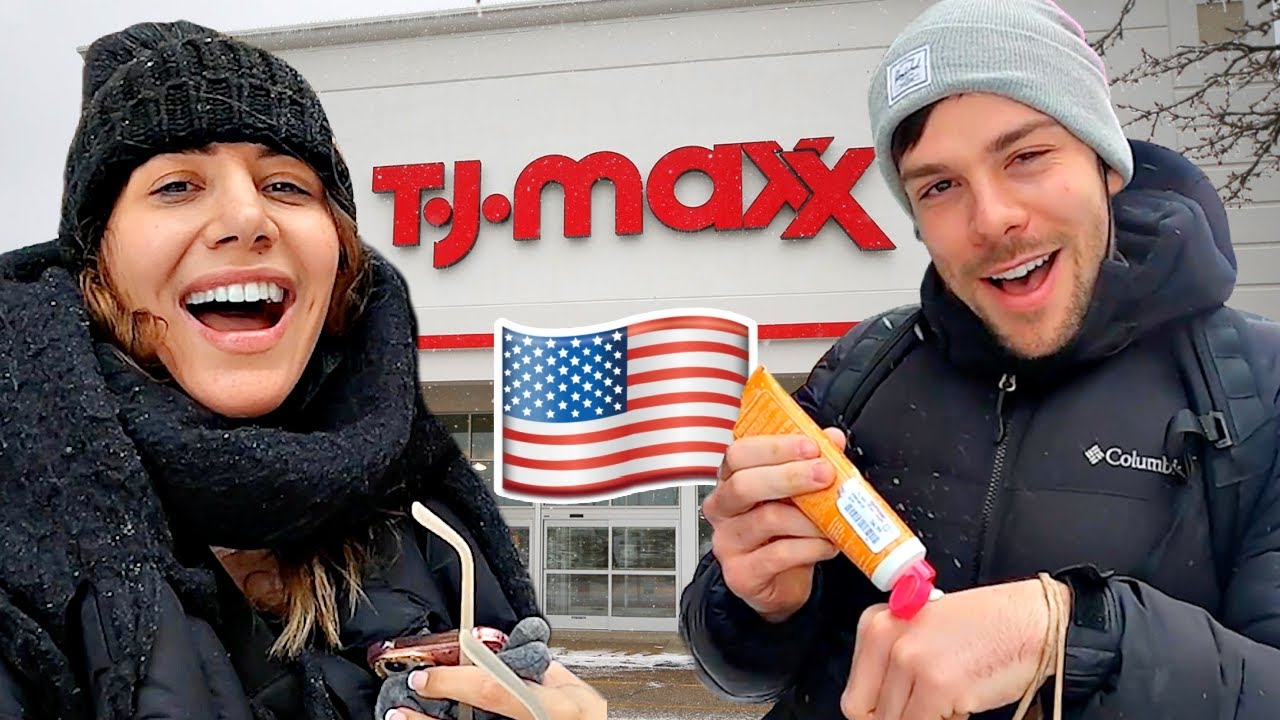 🇬🇧 BRITS Explore TJ MAXX in America for the First Time! 🇺🇸