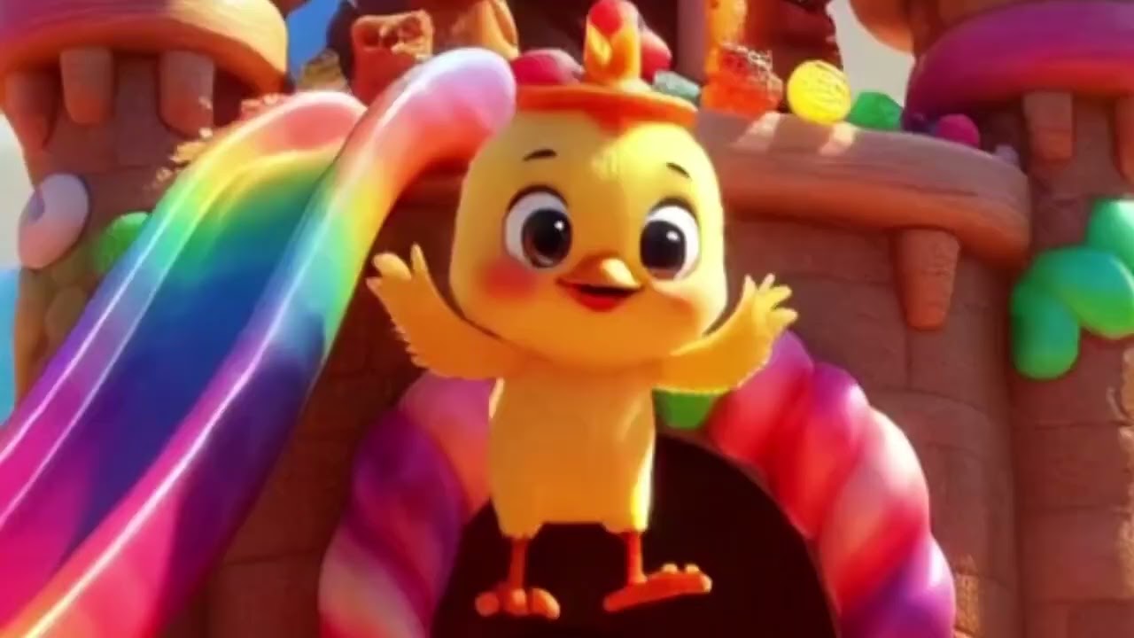 Pollito Caramelo 🎶 | Canción Infantil para Bailar y Reír