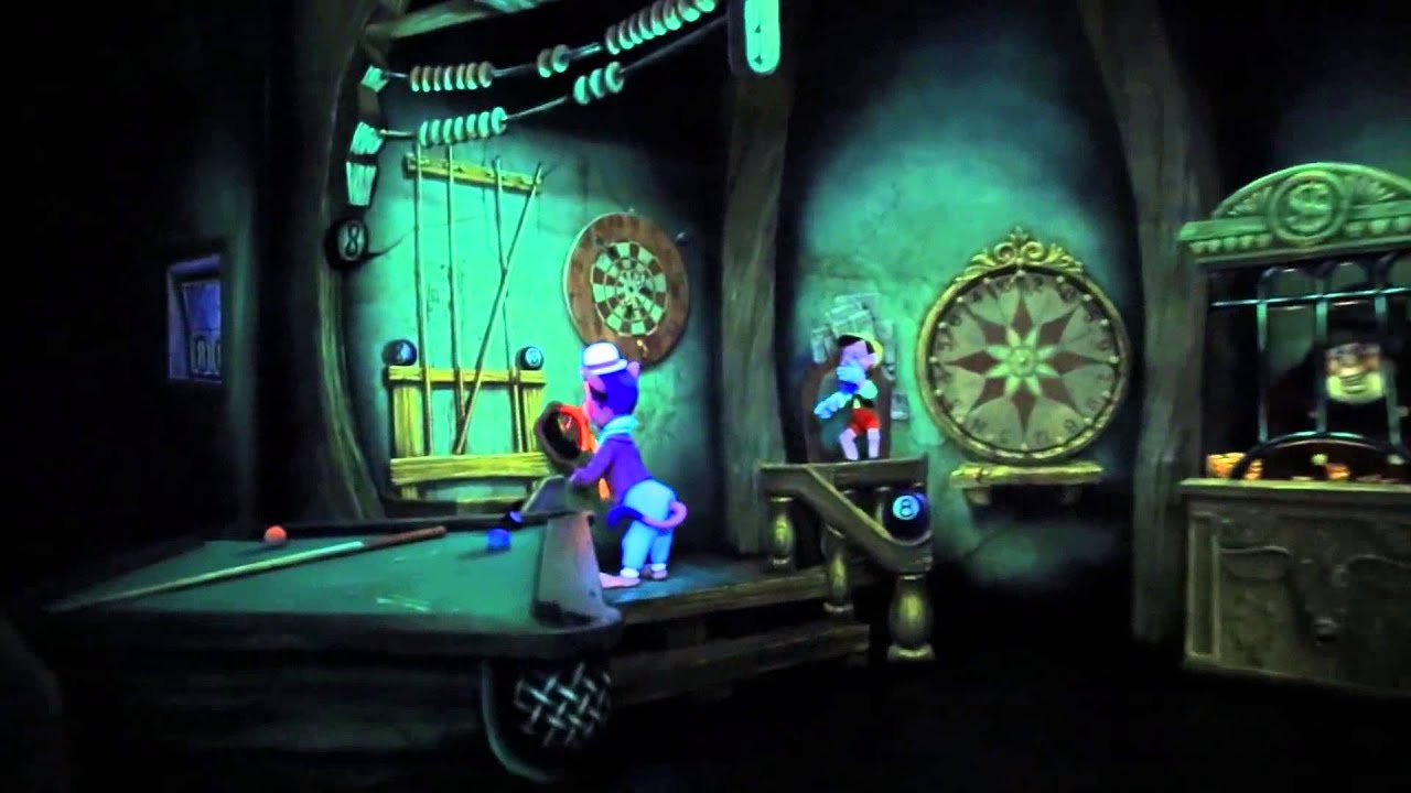 Pinocchio's Daring Journey @ Disneyland Full Ride Through