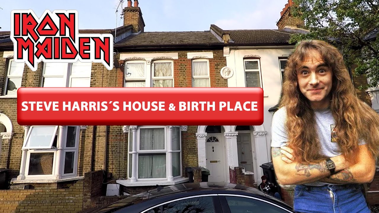 Iron Maiden - STEVE HARRIS´S HOUSE and BIRTH PLACE Neighborhood - London UK