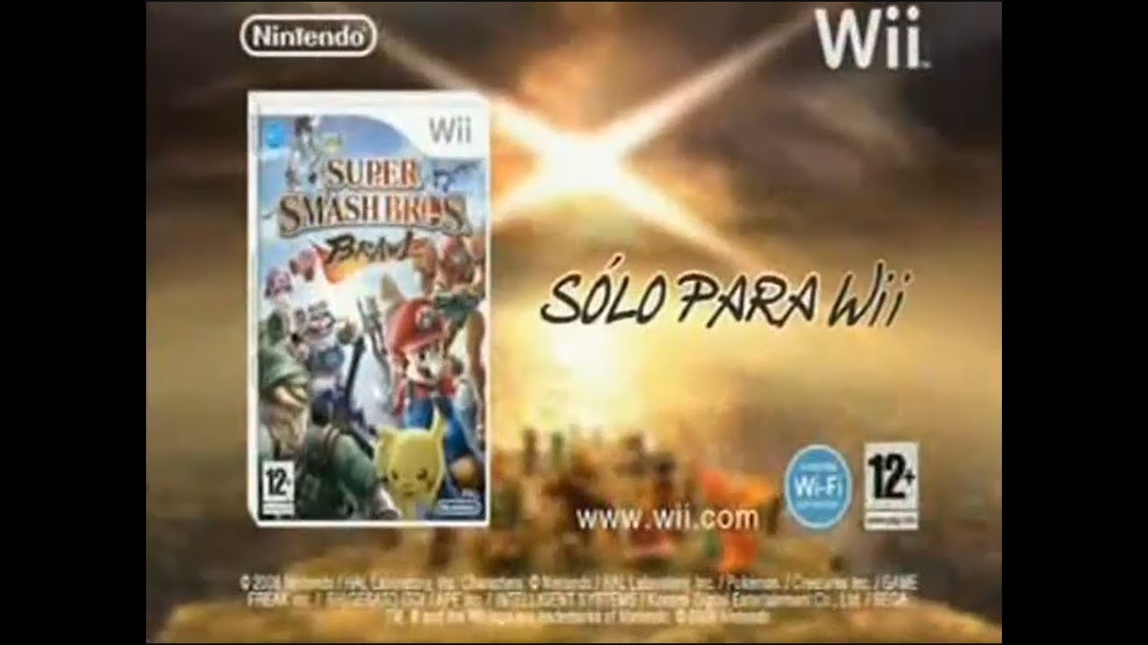 Super Smash Bros. Brawl (Anuncio 2008 Espa&ntilde;a)