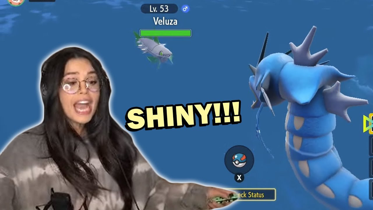 Valkyrae Catches Her First SHINY in Pokémon Violet