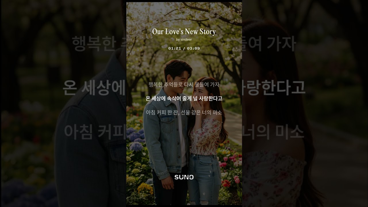 Our Love's New Story #음악 #Sin_deer #kpop #다시시작 #커플 #처음처럼 #lovesong