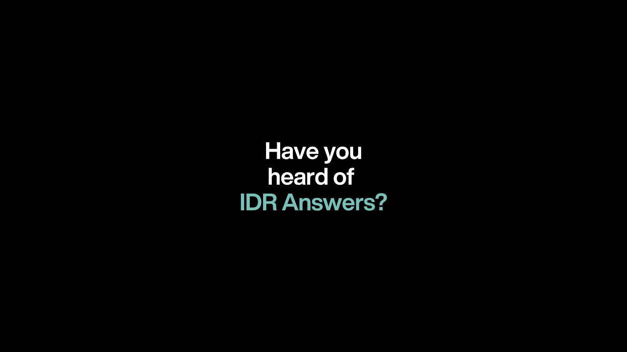 #IDRAnswers | Have you heard of IDR Answers?