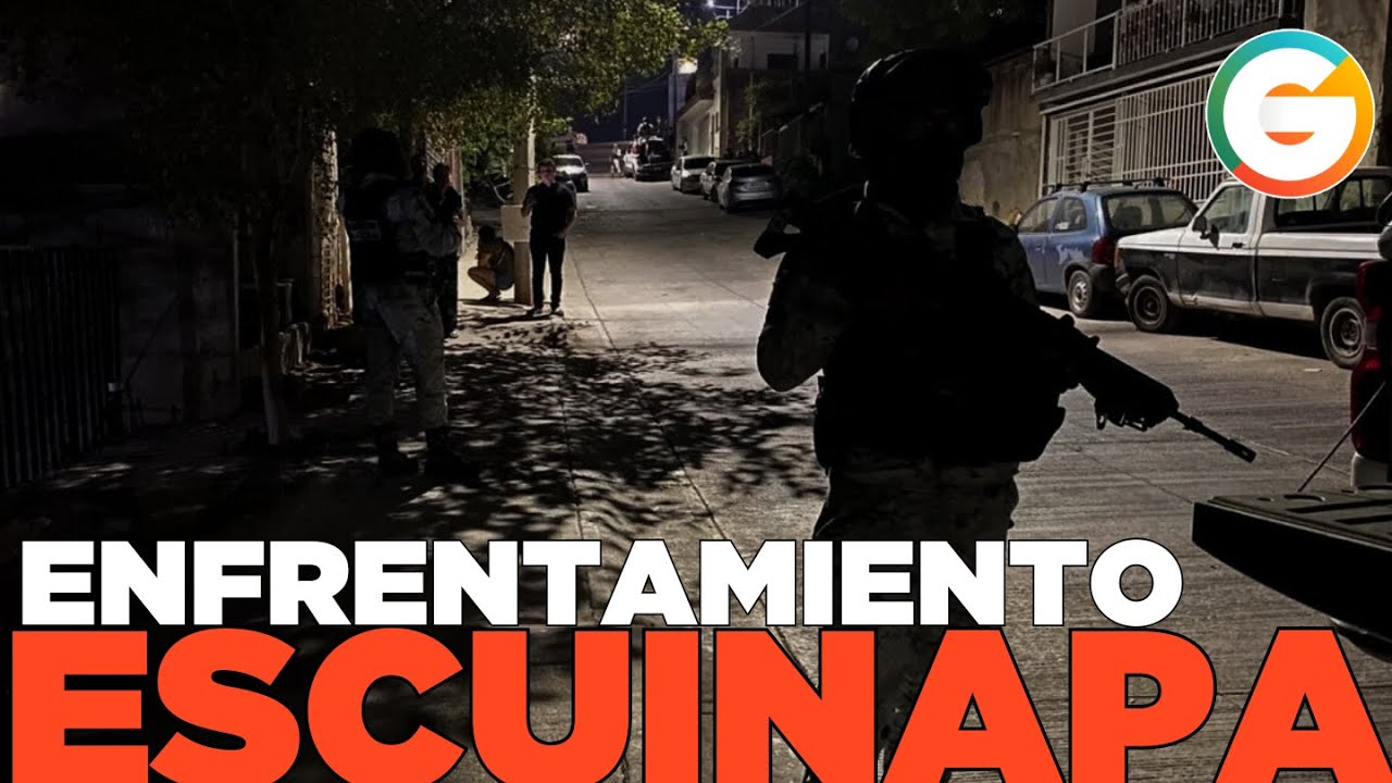 Enfrentamientos en Escuinapa #Sinaloa