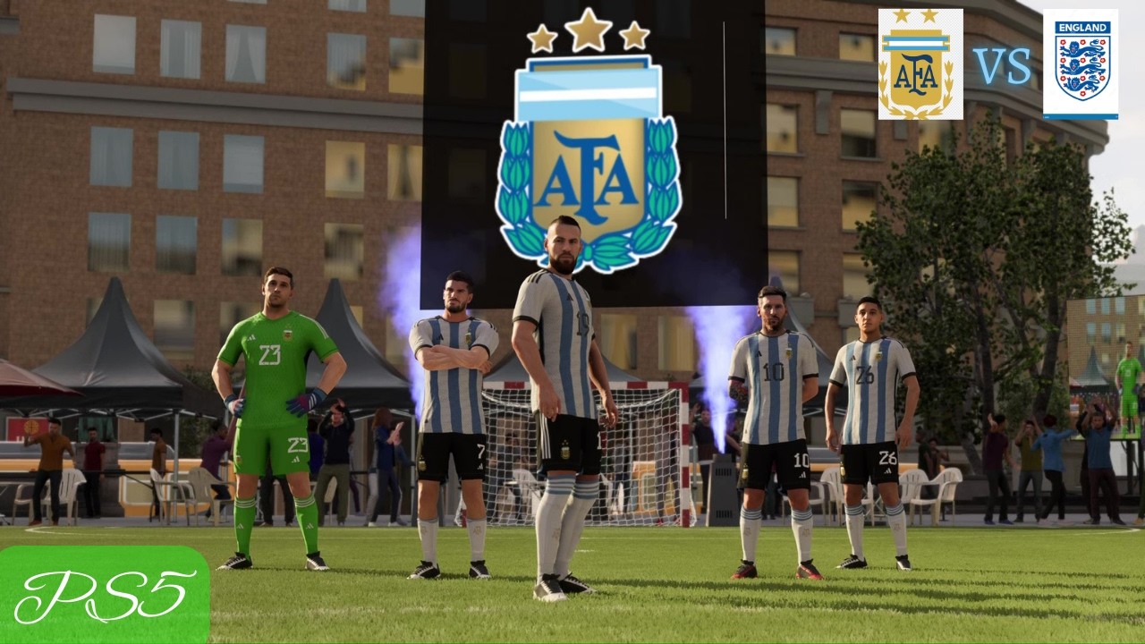Argentina vs England Futsal | EA Sports FC24 | PS5 | Who Wins This Battle? #ps5 #football