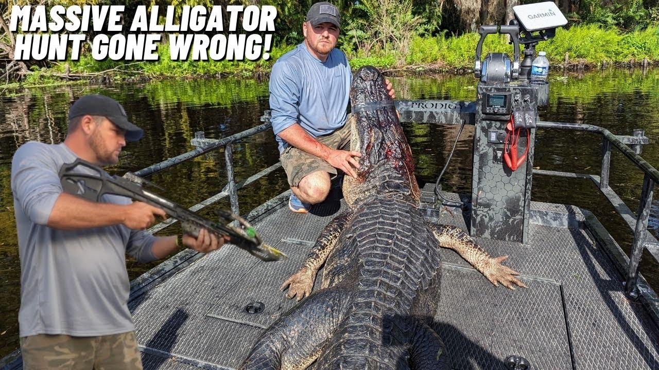 HUNTING A MASSIVE GATOR | EVERYTHING WENT WRONG THEN THIS HAPPENED!