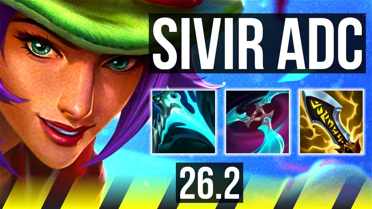 SIVIR & Yuumi vs SMOLDER & Bard (ADC) | 68K damage, 8k gold comeback | KR Master | 26.2