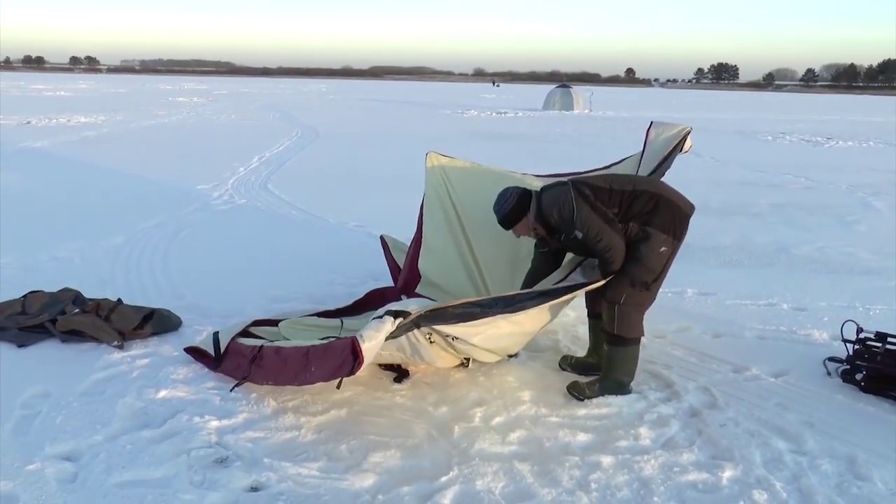 Палатки для зимней рыбалки Снегирь и Polar Bird серии Т long КОМПАКТ,