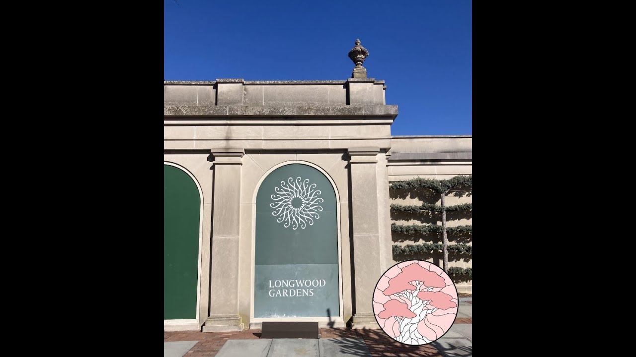 Sketching at Longwood Gardens March 2025