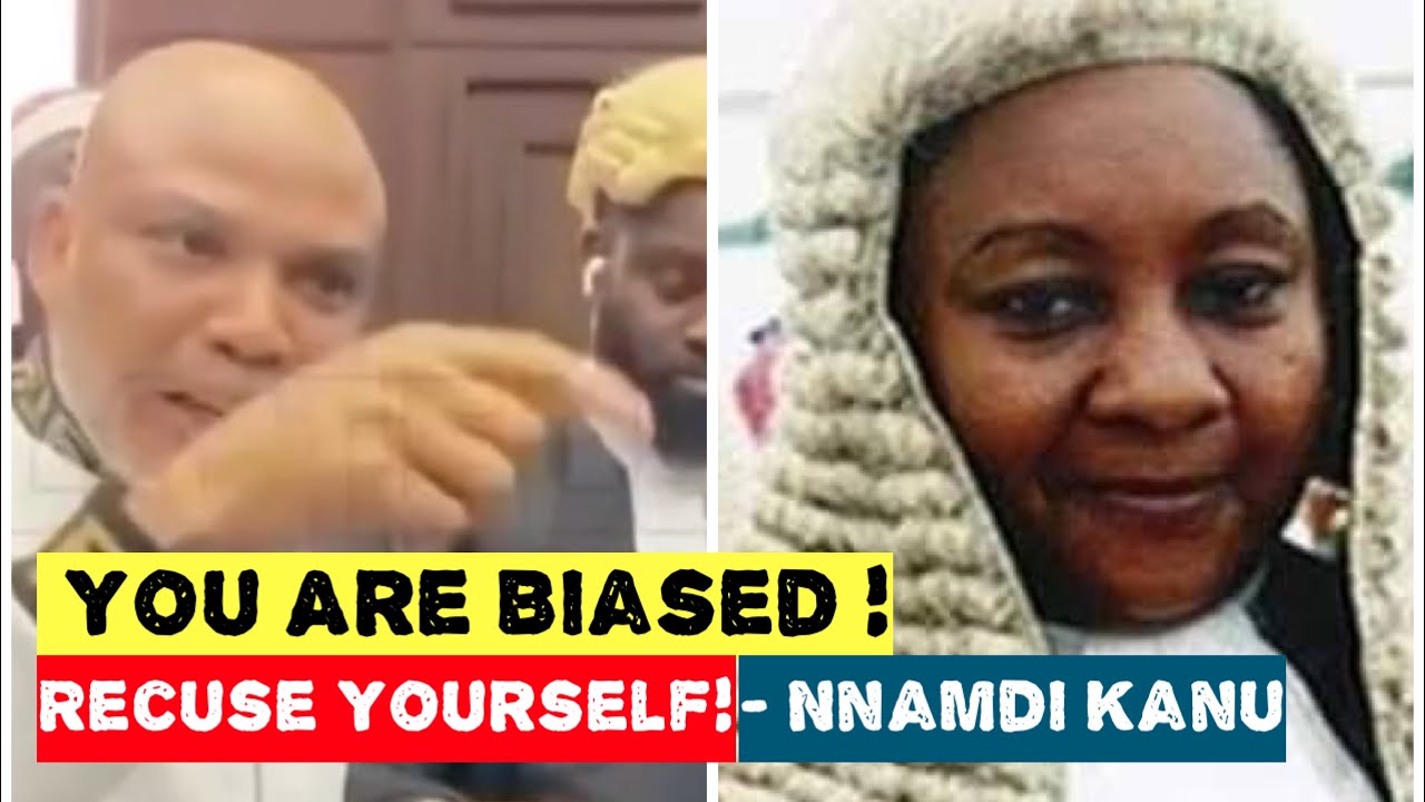 You Are Biased, Recuse Yourself! - Nnamdi Kanu Boldly Confronts Justice Binta in Courtroom Showdown