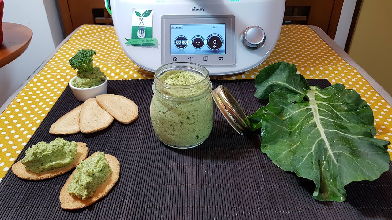Pesto di broccoli per bimby TM6 TM5 TM31