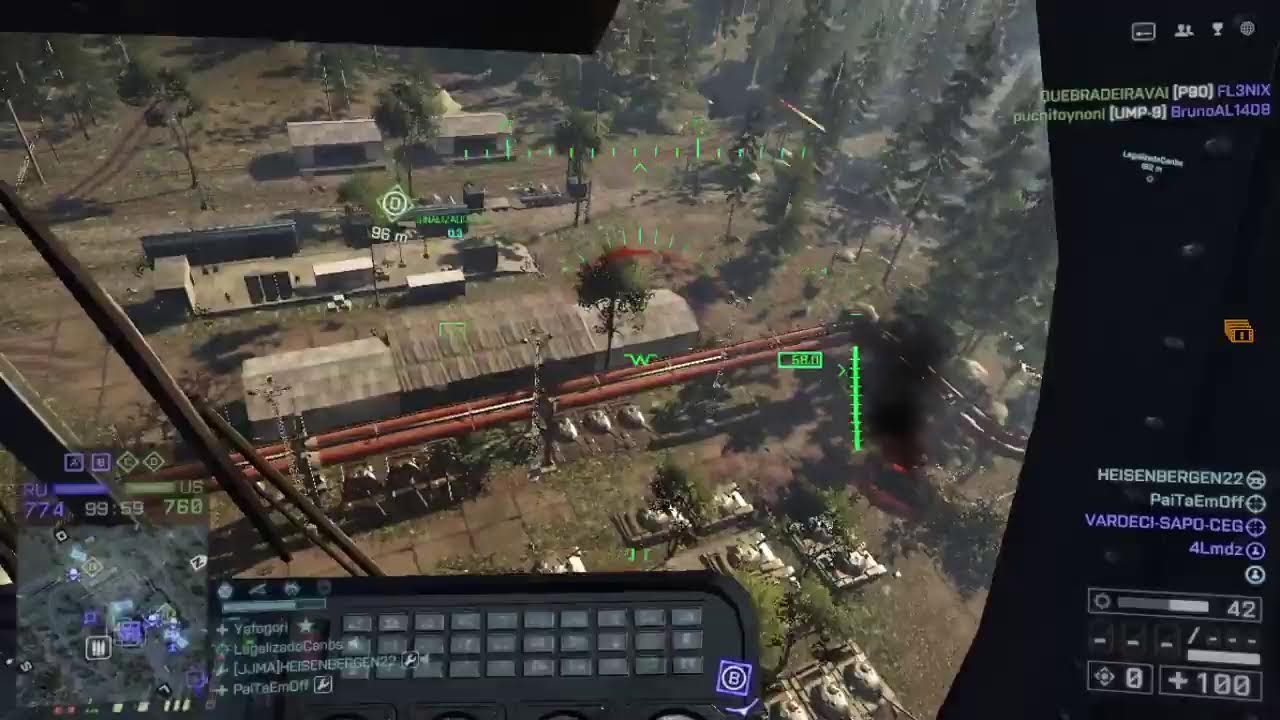 Jogando BF4, só vem