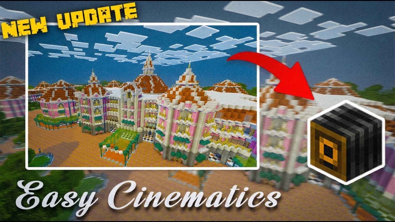 How to shoot Cinematic Scenes in Minecraft bedrock/mcpe | Easy Cinematics!