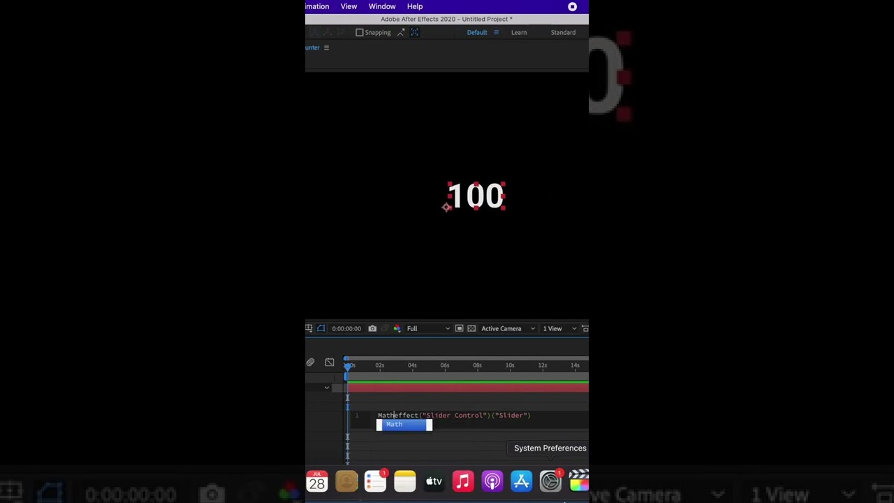 Easy Number Counter Animation With Aftereffects | Fast Learn Series 01