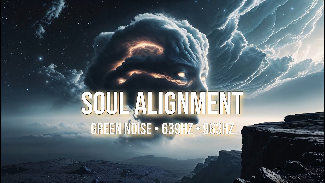 Soul Alignment | 12 Hours of Green Noise &bull; 639Hz &bull; 963Hz