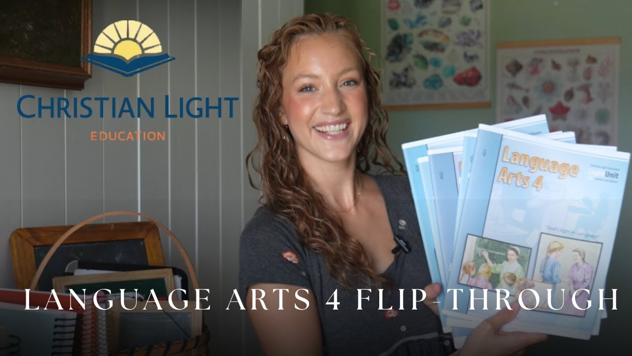 Christian Light Education Language Arts 4 Flip Through | Why We Love It!