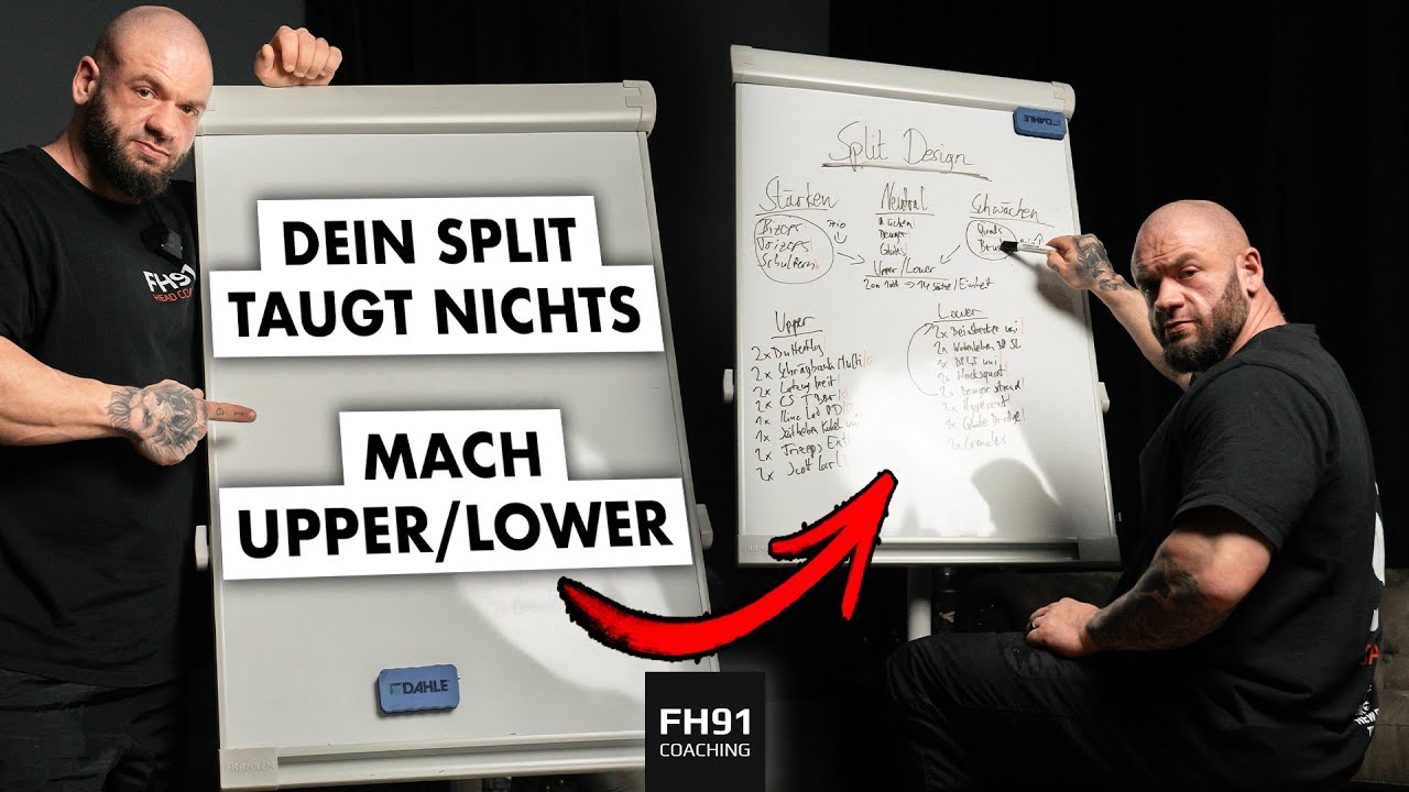 DESHALB brauchst du einen 2er Split f&uuml;r maximalen Muskelaufbau!