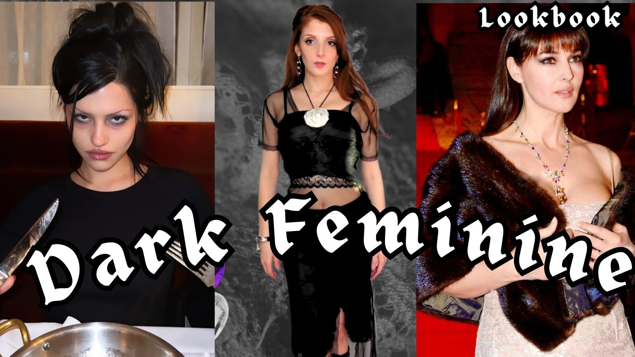 Dark Feminine Energy Explained | Style, Psychology & a 90s-Inspired Lookbook