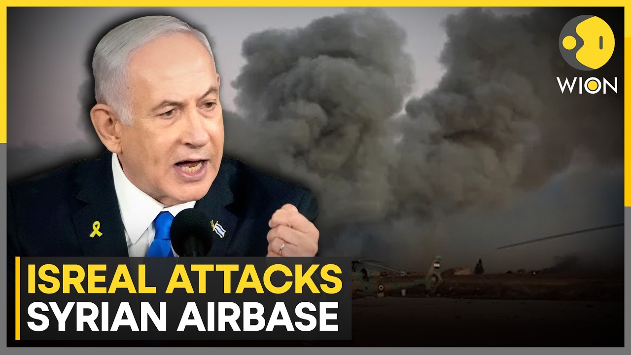 Israel Justifies Strike On Syrian Airbase: 'Targeted It To Block Turkish Troops' | WION News