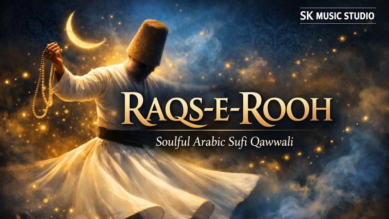 RAQS-E-ROOH | Official Music Video | Soulful Arabic Sufi Qawwali | SK Music Studio