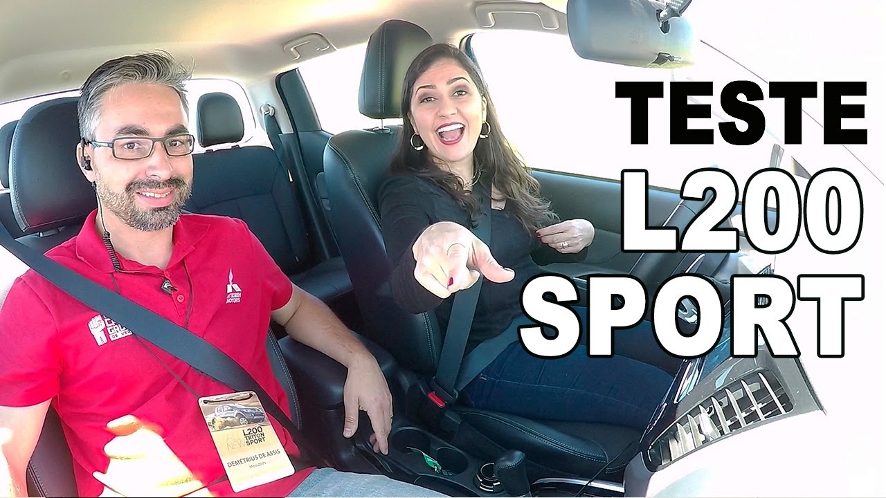 Teste Off-road Mitsubishi L200 Triton Sport 2017 #2