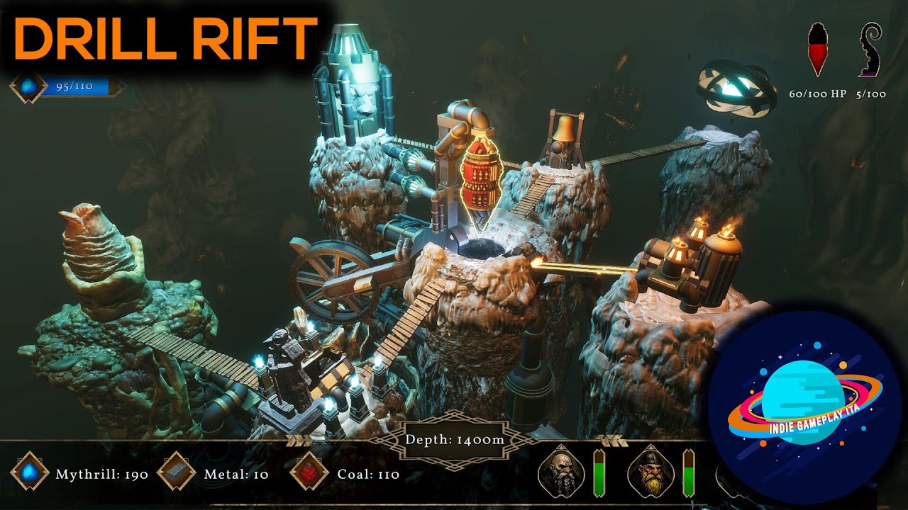 ESTRARRE MYTHRILL A TURNI?? || Drill Rift || GAMEPLAY ITA