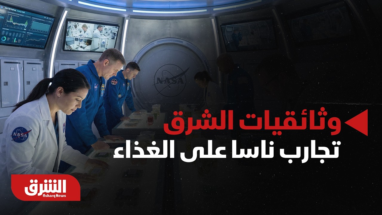 وثائقيات الشرق- تجرب علماء ناسا على الغذاء