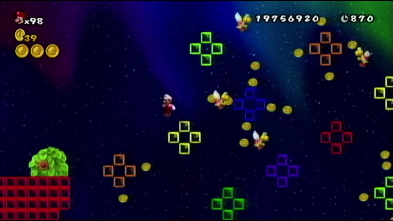 Newスーパーマリオブラザーズwii改造_SPver.4 コズミックlvlaohio　リメイク版