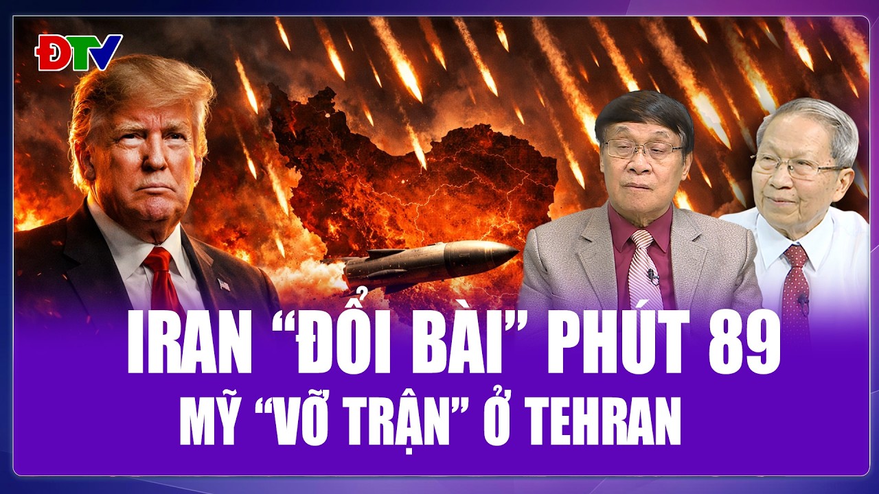 TIÊU ĐIỂM QUỐC TẾ: Iran “đổi bài” hay hết tên lửa, ông Trump “vỡ trận” ở Tehran?