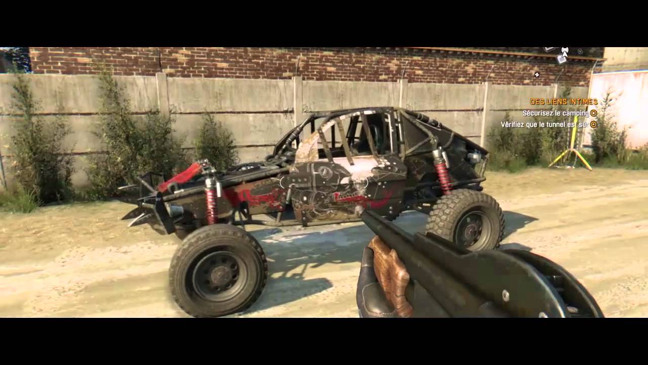 Dying light the following buggy peinture : Veuve noire