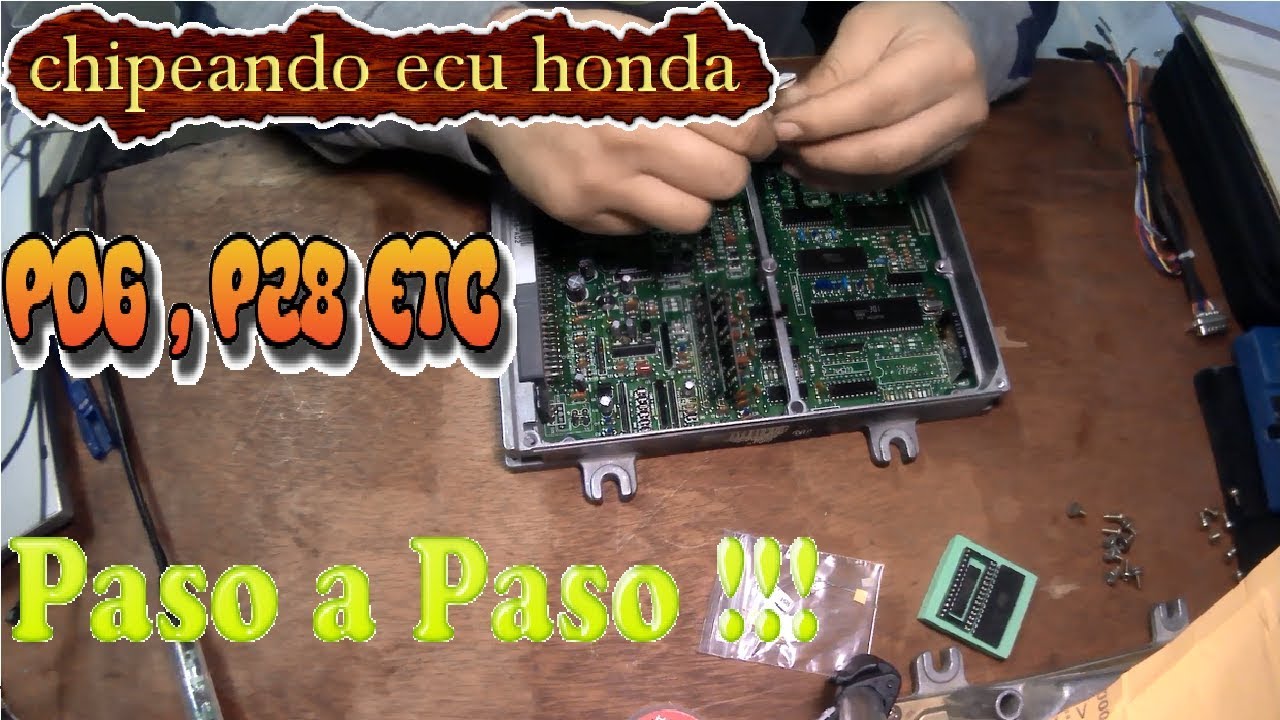 JC Mods....chipeando ecuP06,P30 etc para honda civic d16 turbo