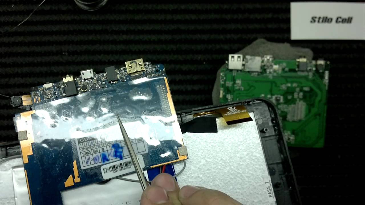 Tablet Não carrega troca do conector, Tablet Will Not Charge exchange connector