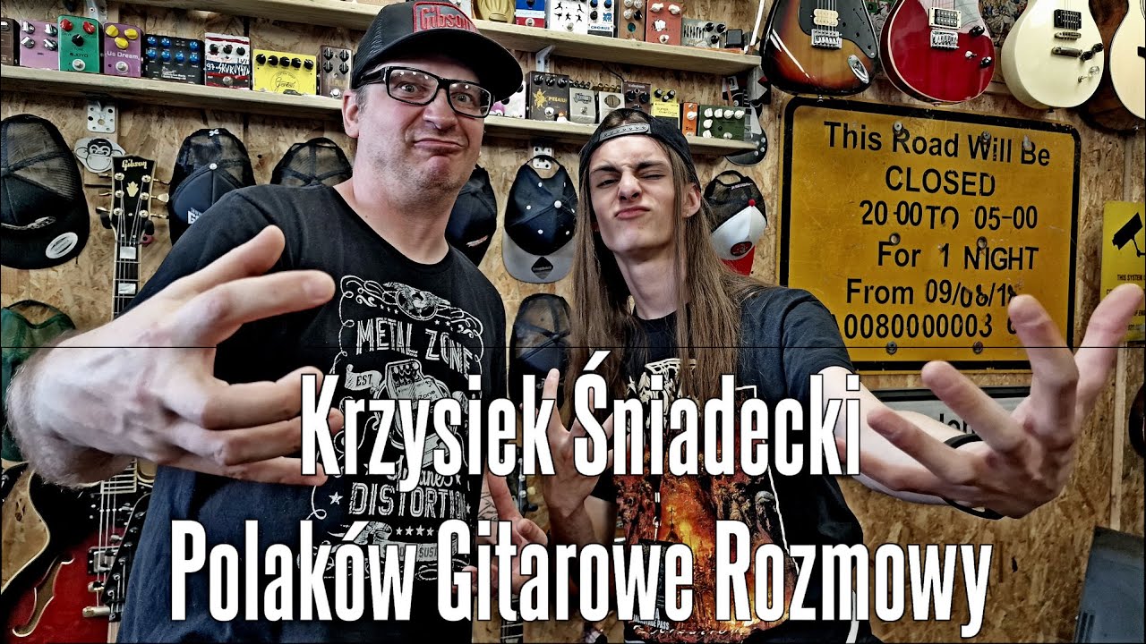 Krzysiek Śniadecki - Banisher, Godslut, Faust - Polak&oacute;w Gitarowe Rozmowy FOG