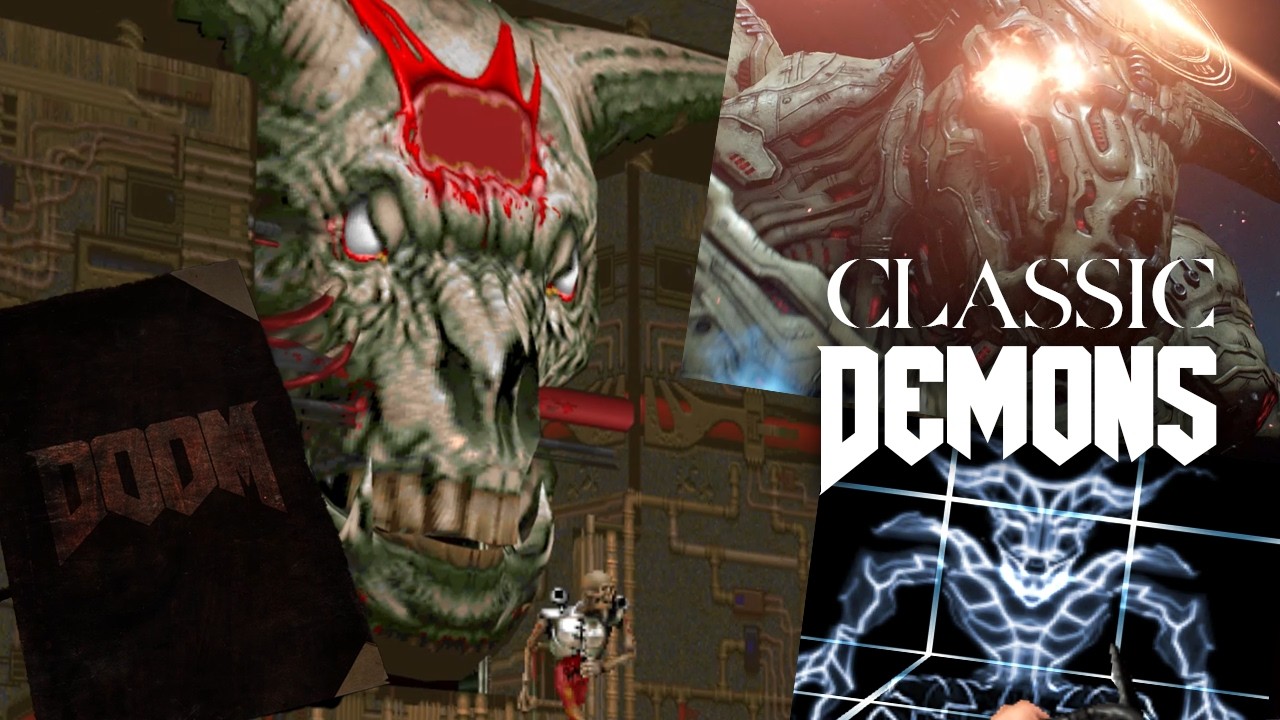 Doom: Полевое руководство по классическим демонам. Часть 3 (Демон, Рыцарь Ада, Символ Греха)