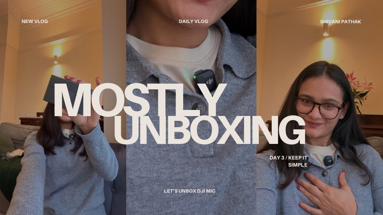 Unboxing Dji mic