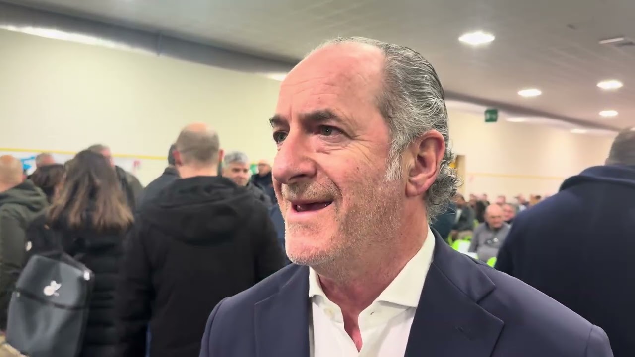Convegno di Godega, le parole di Luca Zaia 