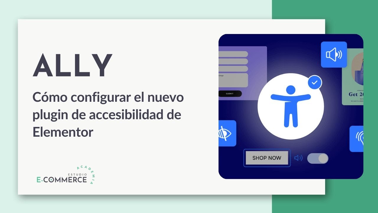 Cómo configurar Ally, el nuevo plugin de accesibilidad de Elementor